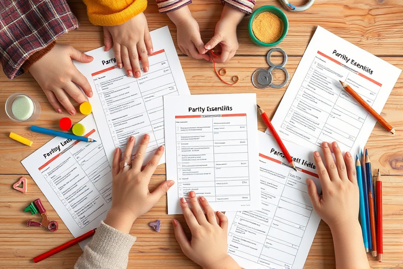 diy sensory play printables checklists — Diy Sensory Play Printables Checklists (the finished result)