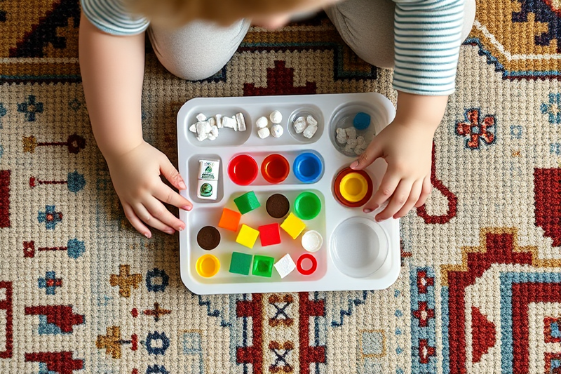 easy sensory play indoor rainy day ideas — Easy Sensory Play Indoor Rainy Day Ideas (the finished result)