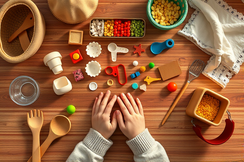 simple sensory play budget ideas — Simple Sensory Play Budget Ideas (the finished result)