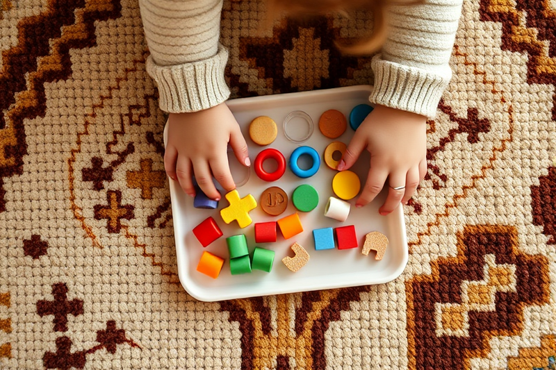 simple sensory play rainy — Simple Sensory Play Rainy (the finished result)