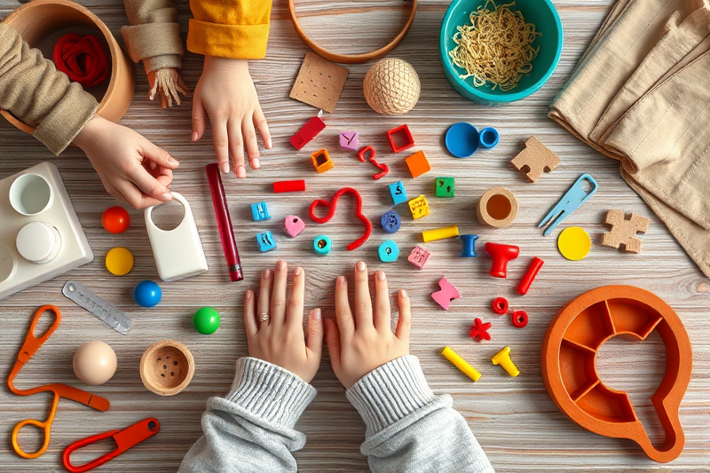 quick sensory play and child development — Quick Playmessy Editorial Team And Child Development (the finished result)