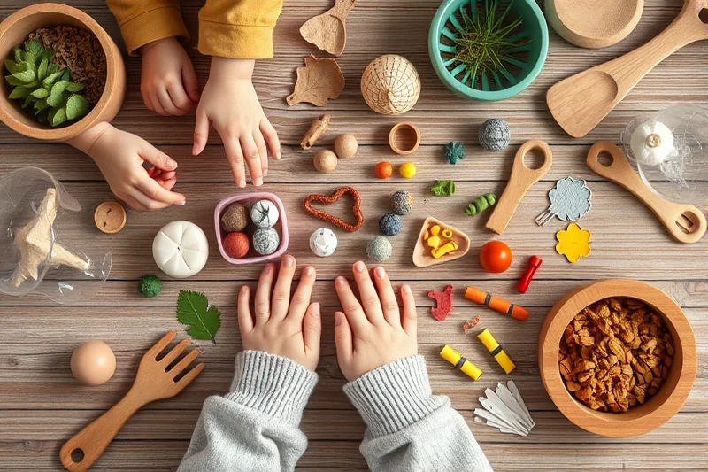 natural sensory play for beginners — Natural Sensory Play For Beginners (the finished result)