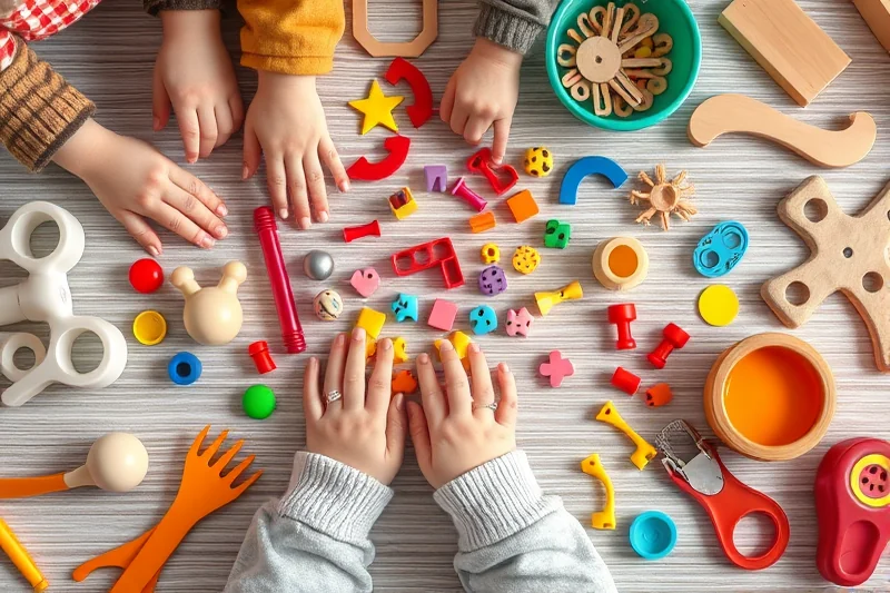 sensory play activities for toddlers explained — Sensory Play Activities For Toddlers Explained (the finished result)
