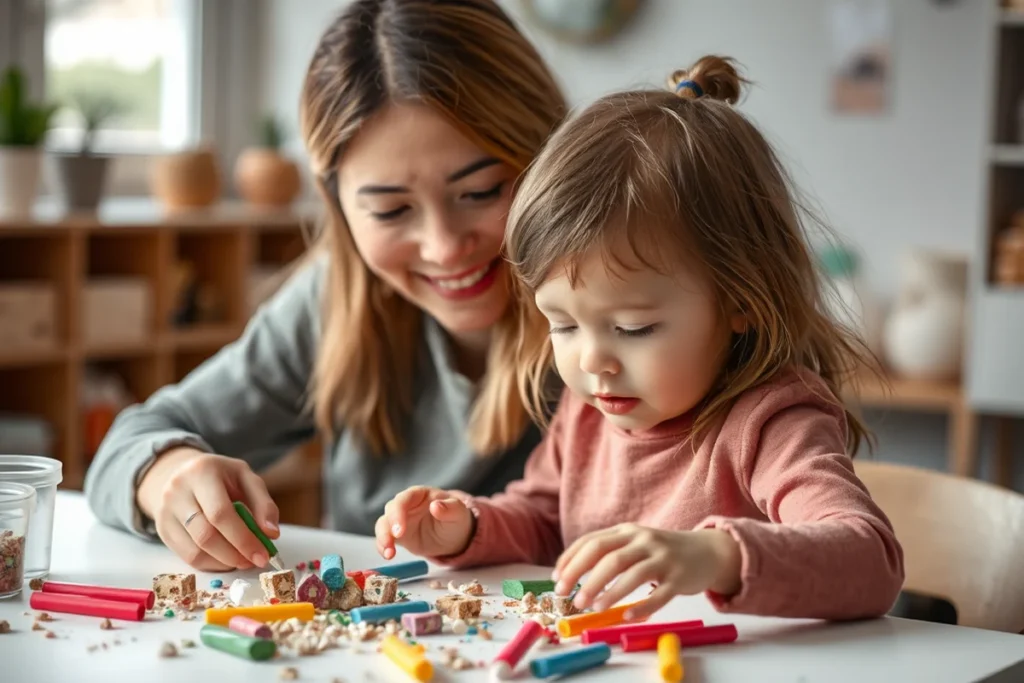 Simple Sensory Play Indoor