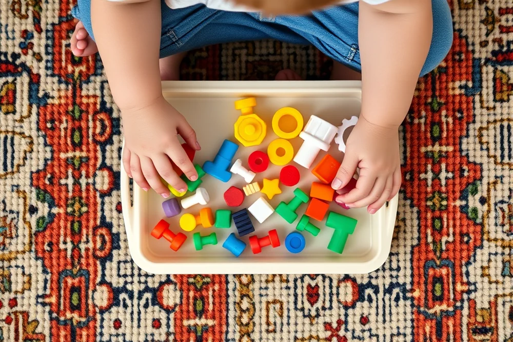 small sensory play activities — Small Sensory Play Activities (the finished result)