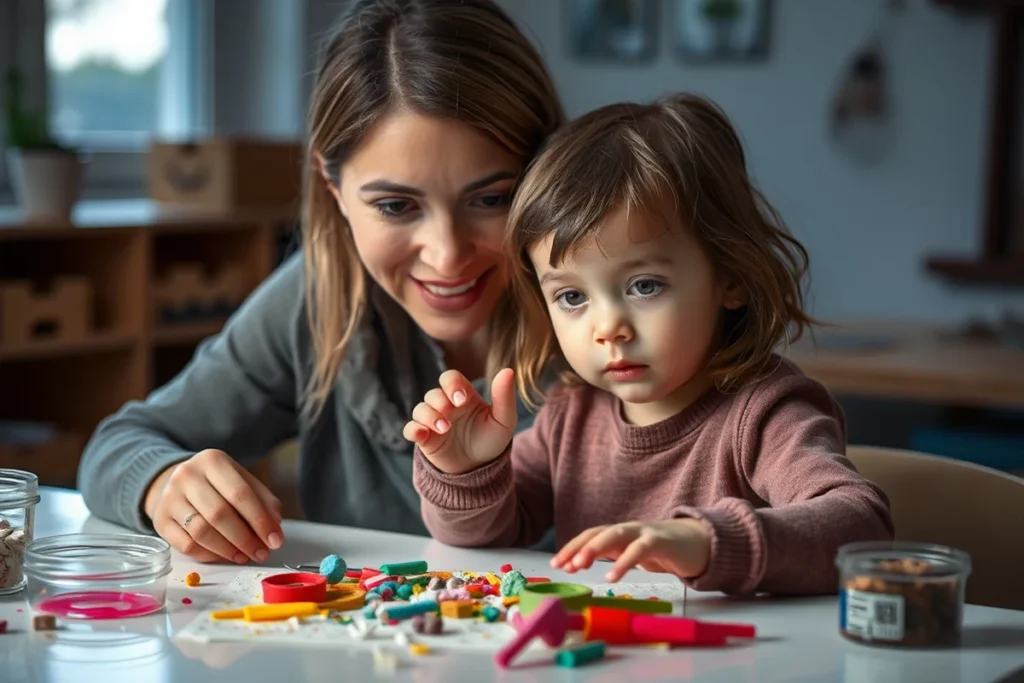 Budget Sensory Play Rainy