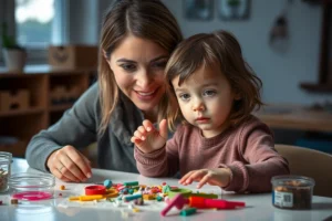 Budget Sensory Play Rainy