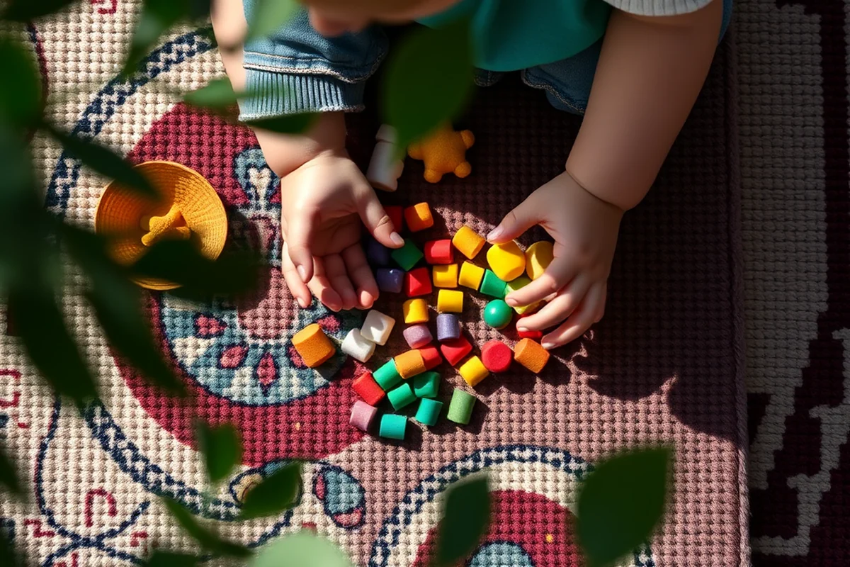 sensory play budget ideas examples — Sensory Play Budget Ideas Examples (the finished result)