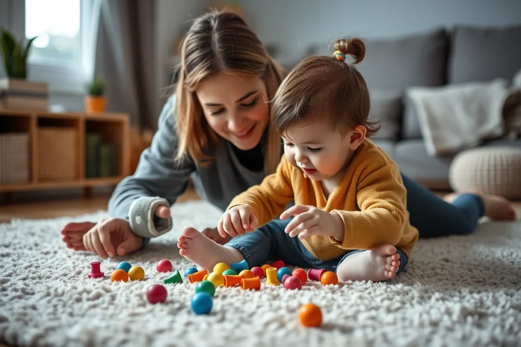 Sensory Play Indoor On A Budget