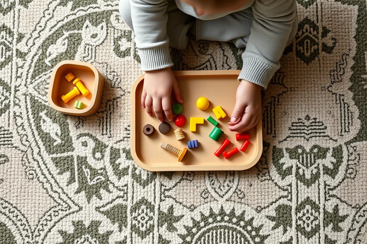 sensory play indoor step by step — Sensory Play Indoor Step By Step (the finished result)